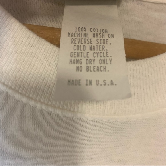 New Vintage Diamond Dust Tropical Palm Tree Beach Ocean Tshirt - Picture 7 of 8